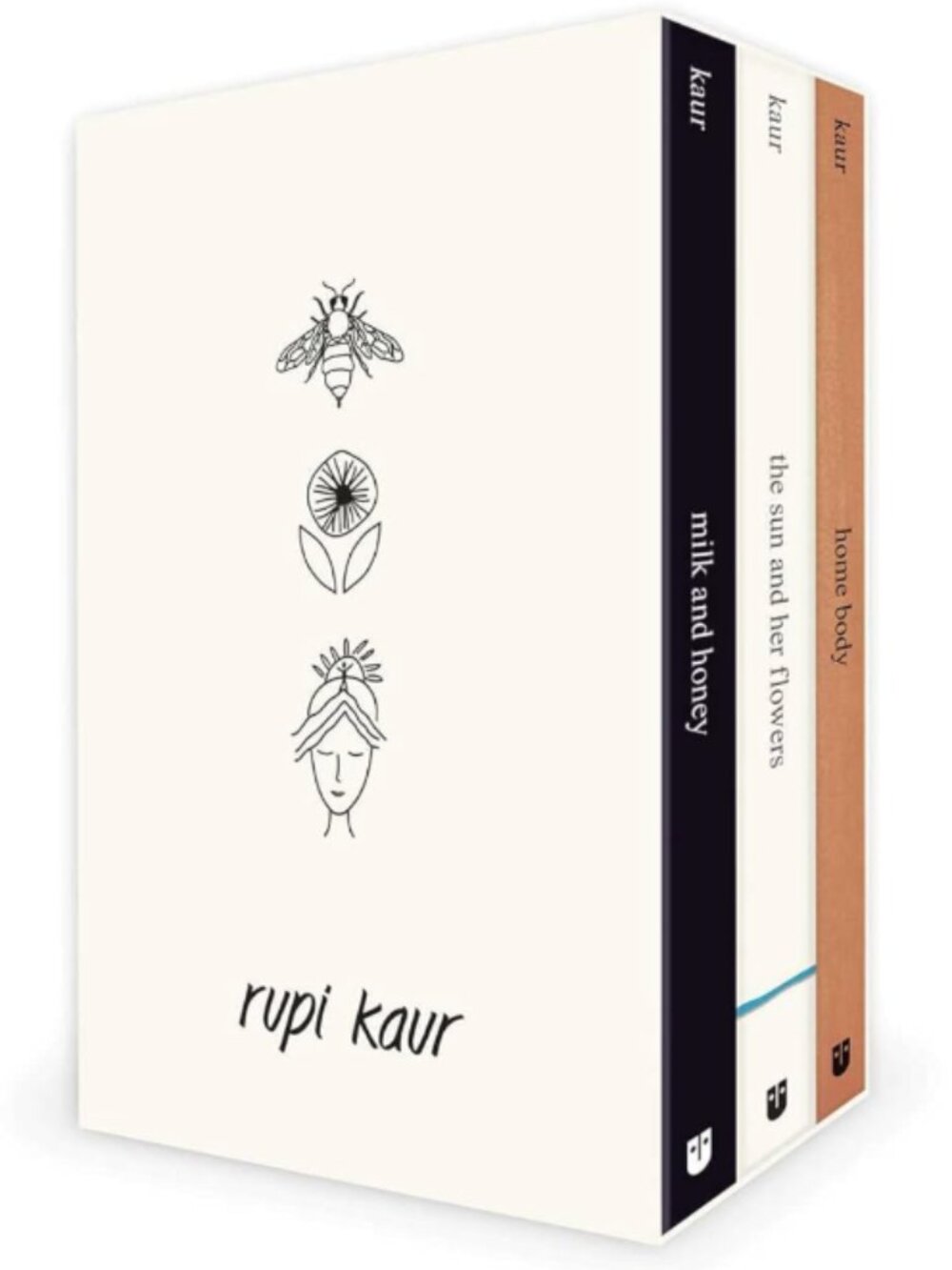 Rupi Kaur Trilogy Boxed Set - (Paperback)